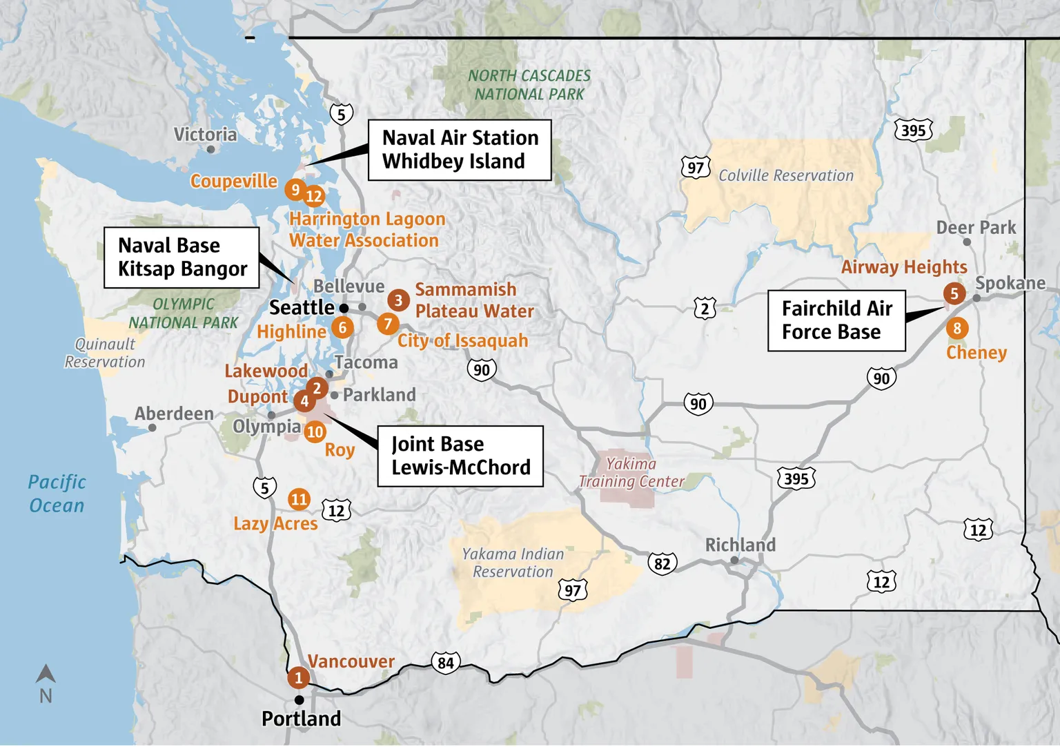 More ‘forever Chemicals’ Found In WA Drinking Water As Cleanup Costs ...